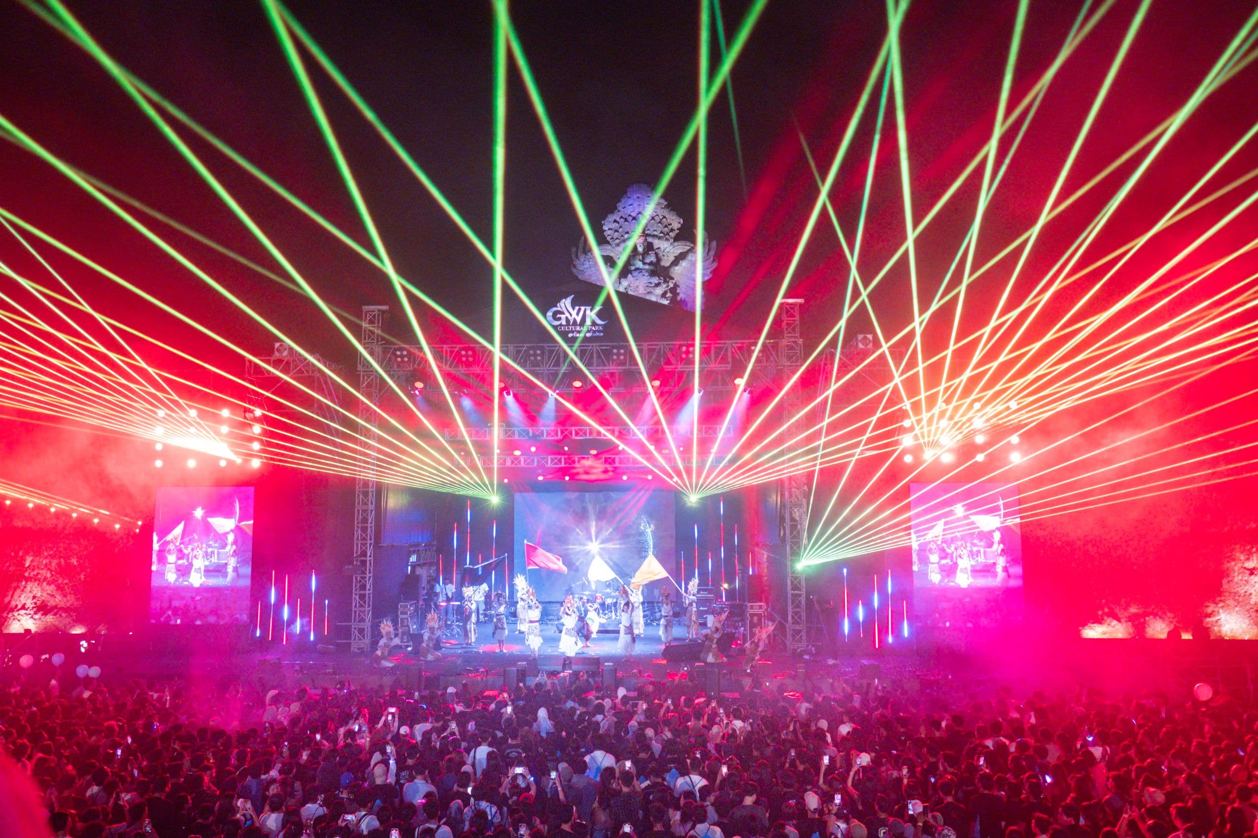 GWK Cultural Park Successfully Presents a Different Concept, Celebrating the New Year 2026 with a Musical Laser Show