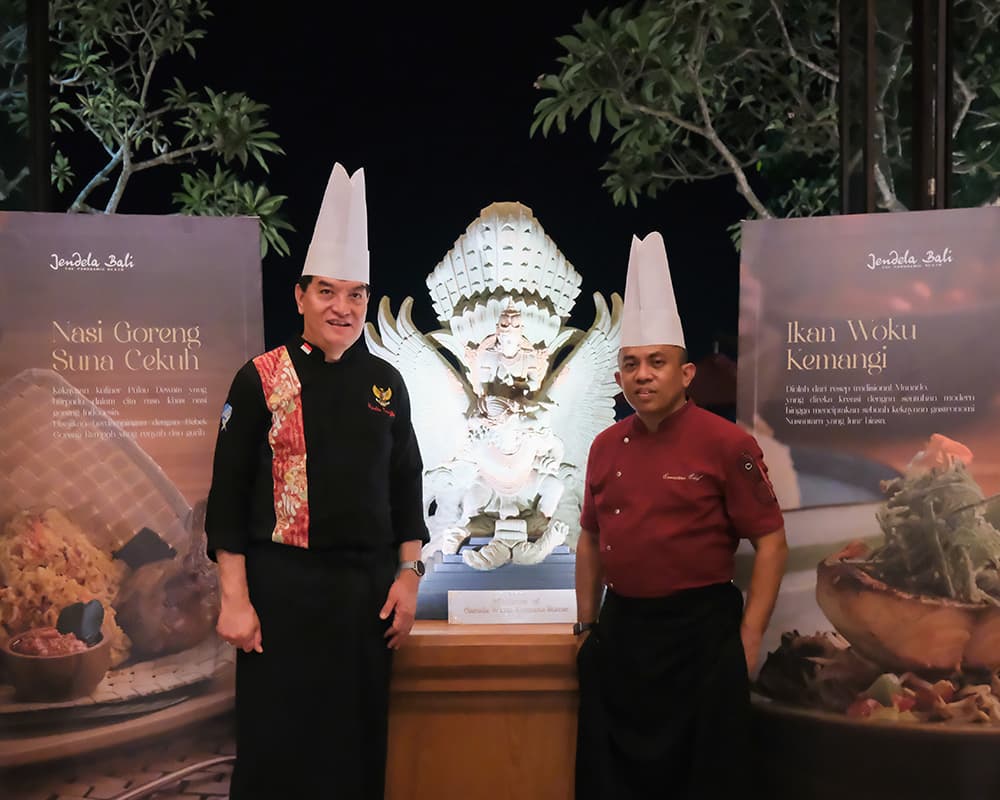 A Toast for GWK and Partners! Jendela Bali Restaurant Launches New Menu at the End of the Year