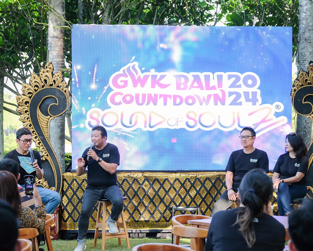 Kemeriahan Pesta Akhir Tahun Bali Countdown 2024, A Toast for GWK and Partners!
